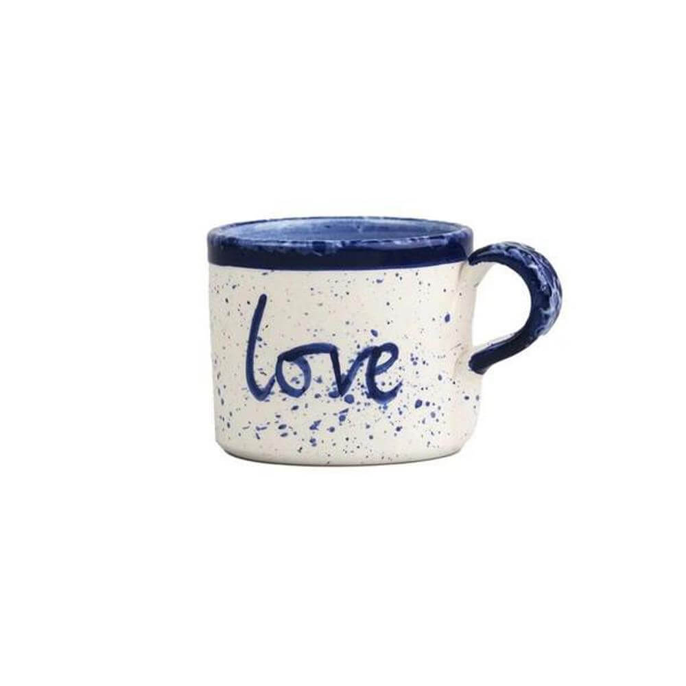 Selbrae House Large Ceramic Mug Love Blue